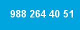 988 264 40 51 988 264 40 51